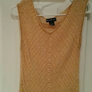 Woman's tank top sweater